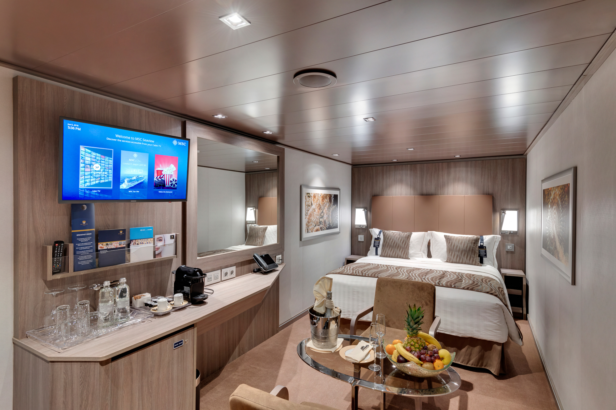 MyCruise MSC Seaview Kahytter Suite YIN2